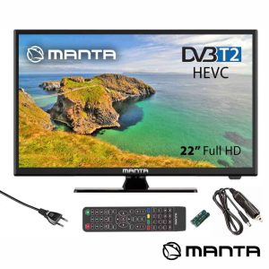 TV LCD 22" HDMI USB 230/12V FULL HD MANTA - (22LFN123D)