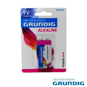 Pilha Alcalina 9V/6lr61 Blister Grundig - (51676)