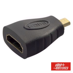 Ficha Adaptadora HDMI Fêmea / Micro HDMI Macho - (64-579/42)