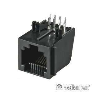 Conector Modular P/ RJ45 8p8c - (8P8CPCB)