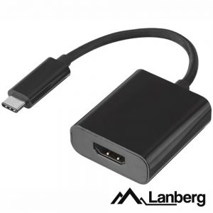 Cabo Adaptador USB-C / HDMI LANBERG - (AD-UC-HD-01)