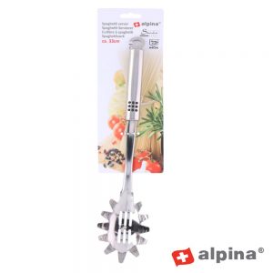 Colher De Esparguete Inox 33cm Alpina - (ALP490)