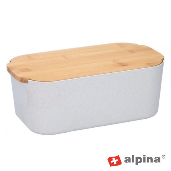 Caixa de Pão 18.5x33x12cm ALPINA - (ALP780)