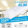 Armadura LED Batten Slim 40W 120cm IP20 6000K 4400lm - (ALS120CW(E))