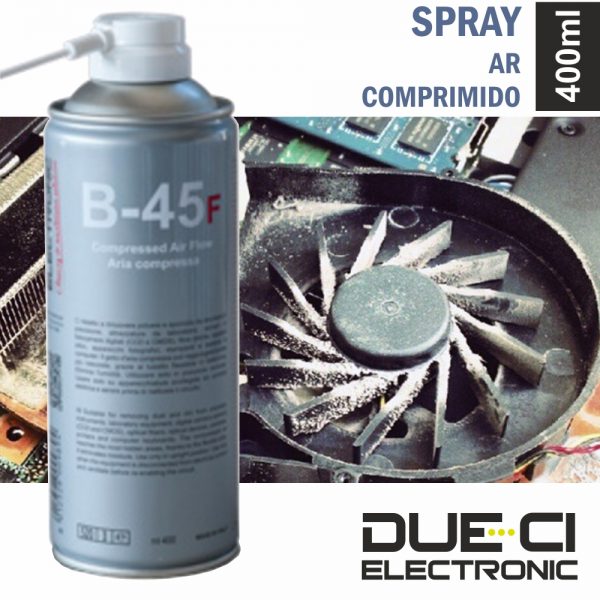 Spray De 400ml Ar Comprimido Due-Ci - (B-45F)