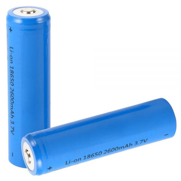 Bateria Lítio 18650 3.7V 2600MA Recarregável - (BAT18650/2.6D)