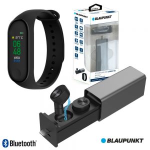 Auscultadores Bluetooth C/ Smartband Freq. V4.1 BLAUPUNKT - (BLP1590.133)