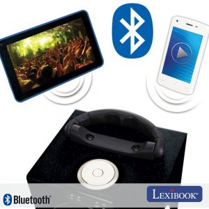 Coluna Bluetooth Portátil 2x3W USB/BT/Aux/Bat LED Star Wars - (BT600SW)