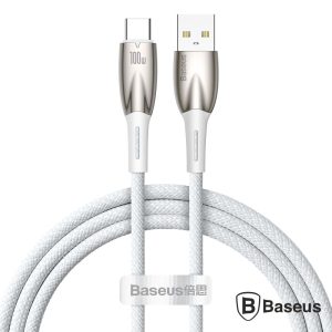 Cabo USB-A Macho P/ USB-C Macho 1m 100W Glimmer BASEUS - (CADH000402)