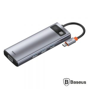 Hub USB-C P/ USB-C+HDMI+2USB BASEUS - (CAHUB-CU0G)