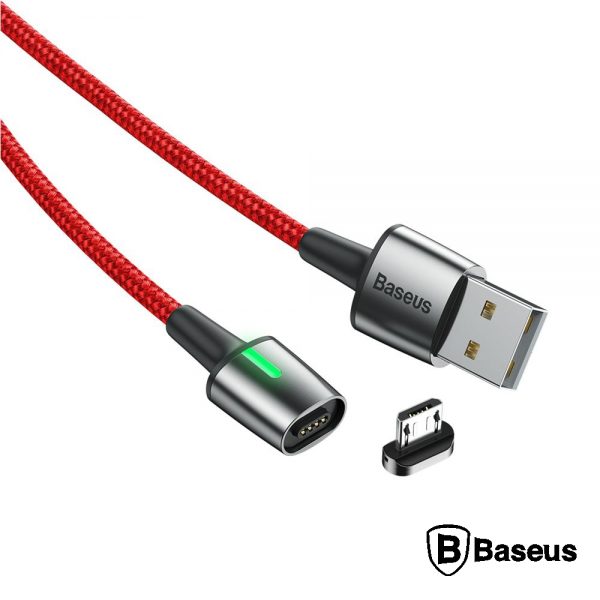 Cabo USB-A 2.0 Macho /  USB-C Magnético 3a 1M Vermelho - (CATXC-A09)