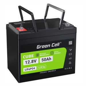 Bateria de Lítio LiFePO4 50000mAh 12.8V GREEN CELL - (CAV06)
