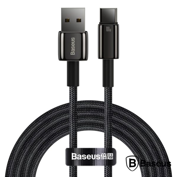 Cabo USB-A Macho / USB-C Macho Tungsten 2m BASEUS - (CAWJ000101)