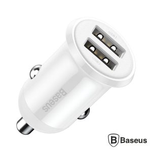 Adaptador Isqueiro 2x USB 4.8A Grain Pro BASEUS - (CCALLP-02)