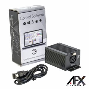 Controlador DMX 128 Canais C/ SoftWare Interface USB - (DMX-PRO-128)