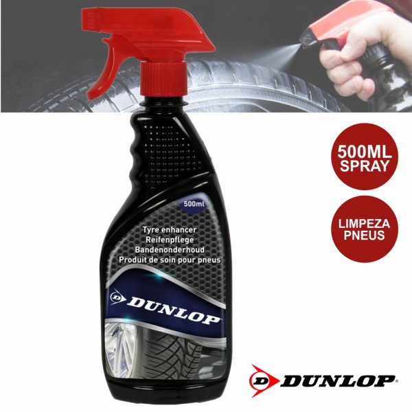 Spray De Limpeza Pneus 500ml Dunlop - (DUN101)