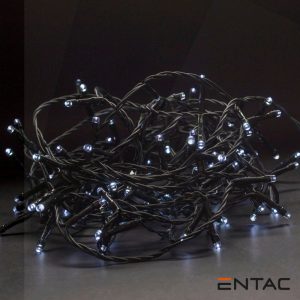 Luzes de Natal 240 LED 6400K 24m ENTAC - (ECL-240-CW)