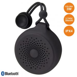 Coluna Bluetooth Portátil Bat Mic Fita Ipx4 Preto - (EP145K)