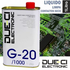 Líquido Limpa Contactos Seco 1 Litro Due-Ci - (G-20/1000)