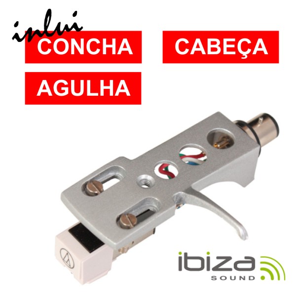 Cabeça De Gira-Discos P/ Audio Technica At3600 IBIZA - (HEADCART)