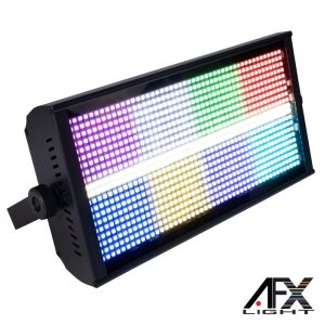 Estroboscópio C/ 864 LEDS RGB + 96 LEDS Brancos AFXLIGHT - (HYPER-STROBE-RGB+W)