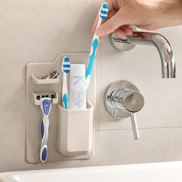 Porta Escovas de Dentes em Silicone - (INVG161)