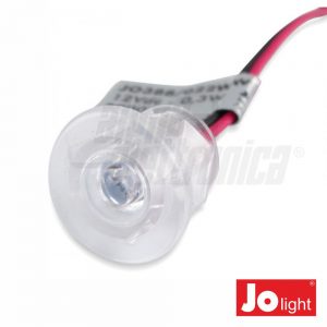 Foco LED 0.3W 12V 18mm Azul P/ Encastrar IP20 Jolight - (JO388/022B)
