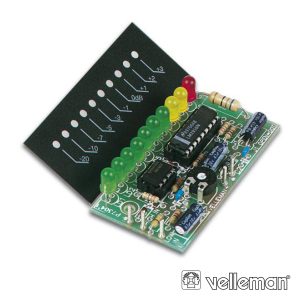 Kit Medidor Vu 1x10 LEDS Mono VELLEMAN - (K4304)