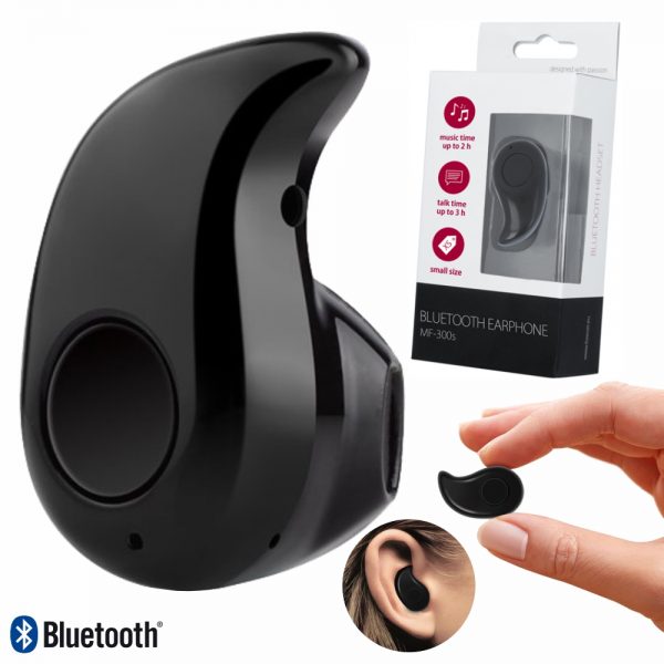 Auricular Bluetooth V4.1 C/ Microfone Preto - (MF-300S)