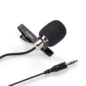 Microfone Lapela P/ PC Jack 3.5mm - (MICCJ105BK)