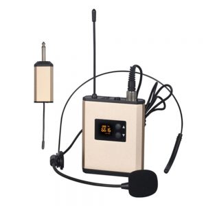 Microfone Headset S/ Fios UHF - (MICLAPL3)