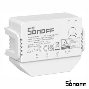 Interruptor Inteligente 1 Canal WiFi MINIR3 SONOFF - (MINIR3)