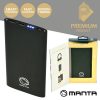 PoWerbank 7000ma C/ Ficha Micro USB 2USB Preto MANTA - (MPB970B)
