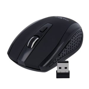 Rato Óptico S/ Fios 800/1000/1600/2400DPI USB Preto - (MXHM-02)