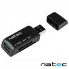Leitor Cartões De Memória USB2.0 SD/MicroSD/MMC/MS NATEC - (NCZ-0560)
