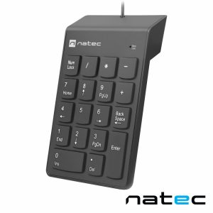 Teclado Numérico USB Portátil 18 Teclas C/ Cabo 1.5m NATEC - (NKL-2022)