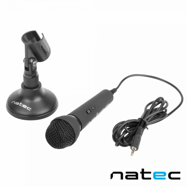 Microfone P/ PC Jack 3.5mm NATEC - (NMI-0776)