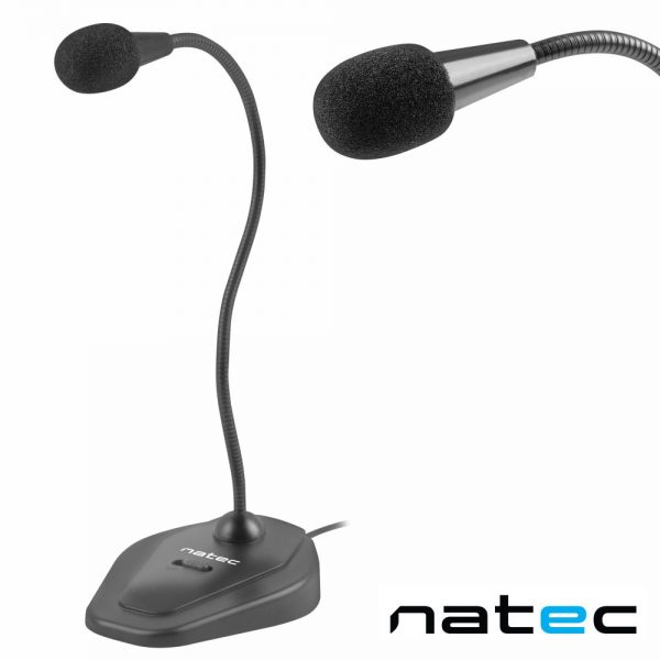 Microfone P/ PC Jack 3.5mm NATEC - (NMI-1563)