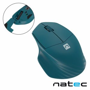 Rato Óptico S/ Fios 800-1600DPI USB 2.4GHz Bluetooth NATEC - (NMY-1971)