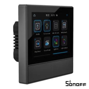 Ecrã Inteligente HMI WiFi Tátil C/ Interruptor SONOFF - (NSPANEL)
