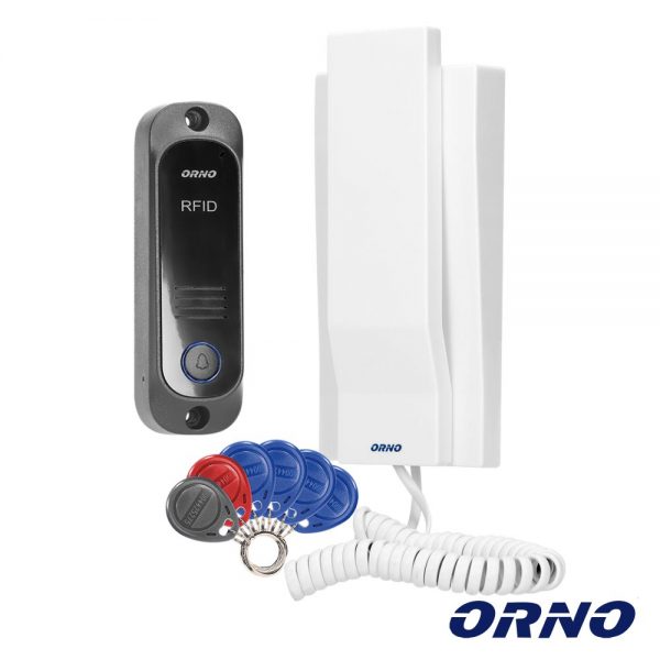 Campainha C/ Intercomunicador E Sensor RFID ORNO - (OR-DOM-JA-928/W)