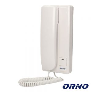 Intercomunicador Branco P/ Série FOSSA/ENSIS ORNO - (OR-DOM-RL-901UD)
