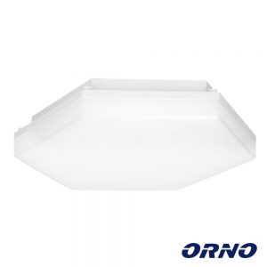 Painel LED Hexagonal Aplique 24W 330mm 4000K 2000lm ORNO - (OR-PL-6135WLPM4)