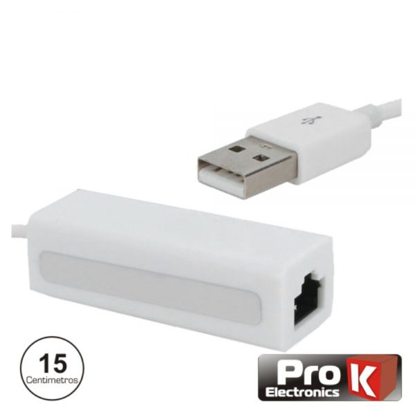 Cabo Adaptador USB / RJ45 PROK - (PK-USBRJ45)