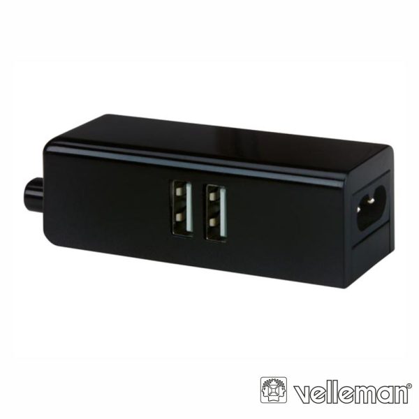 Carregador C/ 2 Saídas USB 5V/2.1A - (PSSEUSB24B)