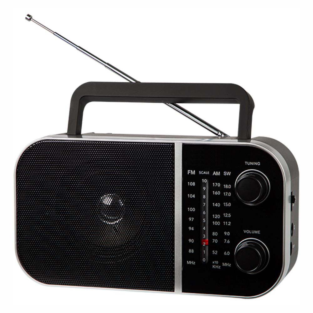 Rádio Portátil AM/FM A Pilhas - (RA6)