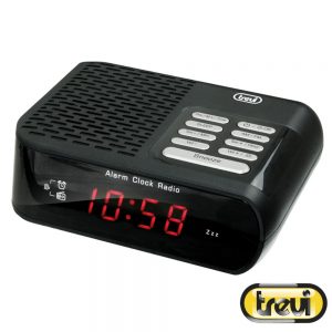 Relógio Despertador Digital Preto TREVI - (RC827D-00)