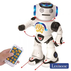 Robô Educativo Que Fala C/ Comando PoWerman Lexibook - (ROB50PT)
