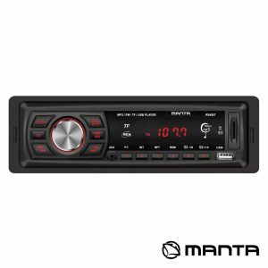 AUTO-RÁDIO MP3 4x10W C/ FM/BT/SD/AUX/USB MANTA - (RS4507)
