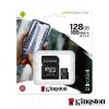 Cartão Memória Micro SDXC 128GB UHS-I Adaptador KINGSTON - (SDCS2/128GB)